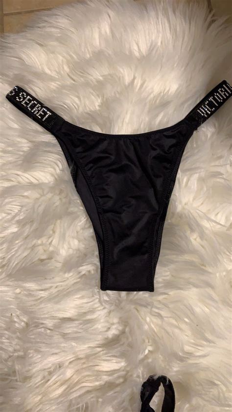 victoria secret black panties